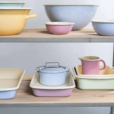 Thố Nướng Riess Classic 0397-006 24,8/20/5,5cm Pastel Pink Hàng chính hãng