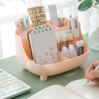 Kệ Đựng Bút 6 Ngăn – Hộp Đựng Đồ Đa Năng Trang Trí Bàn Học Văn Phòng Phẩm - HÀNG CHÍNH HÃNG MINIIN