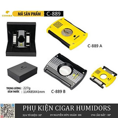 Cắt của COHIBA 2 màu Đen và Vàng C-899