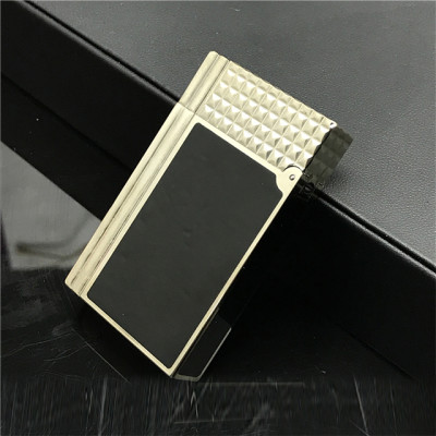 Vỏ Hột Quẹt Bật Lửa Upon D168D Họa Tiết Nền Đen Kẻ Ô Vuông Kim Cương Tuyệt Đẹp - Dùng Ga Đá Cao Cấp