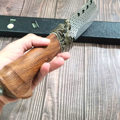 DAO BẾP , DAO CHẶT THÉP KHÔNG RỈ CAO CẤP MÃ A8 TR12 NTVN top