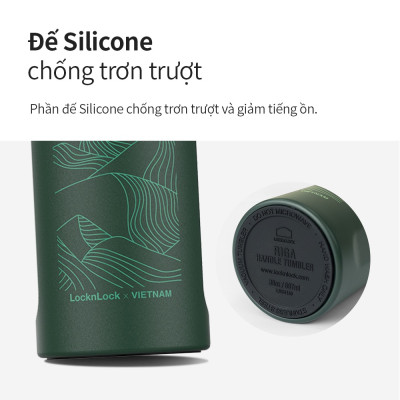 Bình giữ nhiệt Lock&Lock x Việt Nam phiên bản đặc biệt 897ml LHC4160 kèm cọ rửa và ống hút đầu Silicone - JoyMall