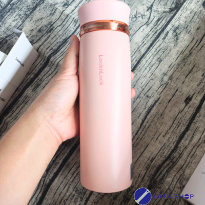 Bình Giữ Nhiệt Lock&Lock  Feather Light Có Lưới Lọc -LHC4131-450ml