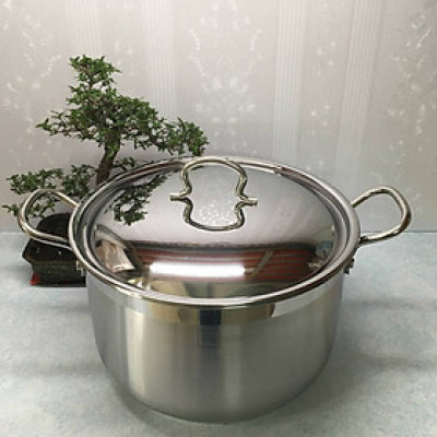 Nồi inox 3 đáy Fivestar 30cm N30-3D - Hàng chính hãng