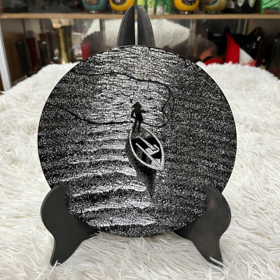 Dĩa sơn mài cao cấp Thanh Bình Lê cẩn trứng đẹp hoạ tiết đa dạng