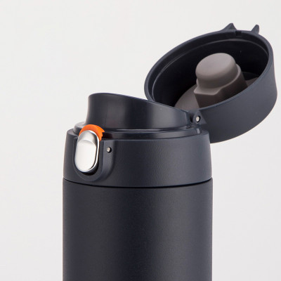 Bình Giữ Nhiệt LocknLock Featherlight One-touch Tumbler màu xanh navy LHC3257NVY 500ml - Hàng chính hãng, nắp bật tiện lợi - JoyMall