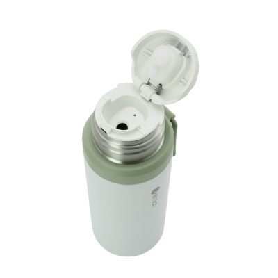 Bình giữ nhiệt 600ml inox 304 Elmich EL8357, Hàng chính hãng, Giữ lạnh đến 40h, nắp chống tràn, có quai xách - JoyMall