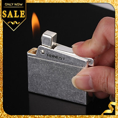 Vỏ Hột Quẹt Bật Lửa Gas Đá Honest BCZ-4004 Thiết Kế Nhỏ Gọn Sang Trọng Nhiều Hình - Dùng Gas Đá Cao Cấp