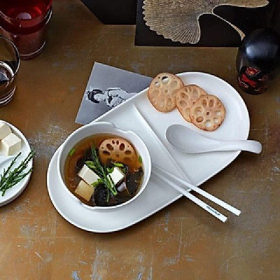 Bộ bát ăn phở, đũa, thìa, đĩa Villeroy & Boch – sản xuất tại Đức hàng chính hãng