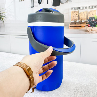 Bình Nước Giữ Nhiệt Pearl Metal Sportion One Touch 2 Lít D-2769-70-71 Kiểu Dáng Năng Động Giữ Nhiệt Tối Ưu - Hàng nội địa Nhật Bản