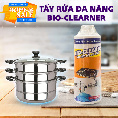 Nước Tẩy Rửa Đa Năng Bio Clearer - Chất Tẩy Bẩn Vệ Sinh Nhà Bếp Siêu Sạch Mùi Hương Dễ Chịu