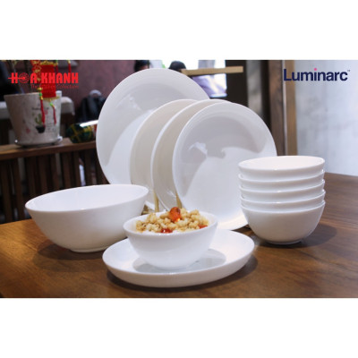 Đĩa Thủy Tinh Luminarc Shells 25cm cường lực, kháng vỡ - 1 đĩa - Q1658