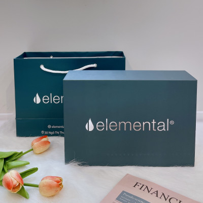 [Quà tặng cao cấp-Thương hiệu Mỹ] Bình giữ nhiệt Elemental cao cấp, set quà Ấm Áp, quà tặng ý nghĩa tặng người thân