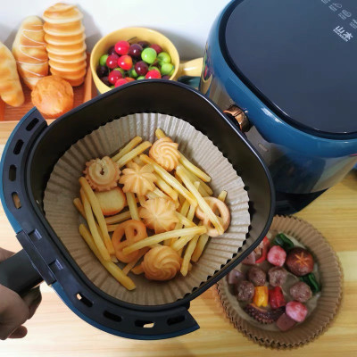 Giấy Nến Vàng Lót Nồi Chiên Không Dầu Sạch Sẽ Tiện Dụng An Toàn Cho Sức Khỏe - 1 set 50 Tờ