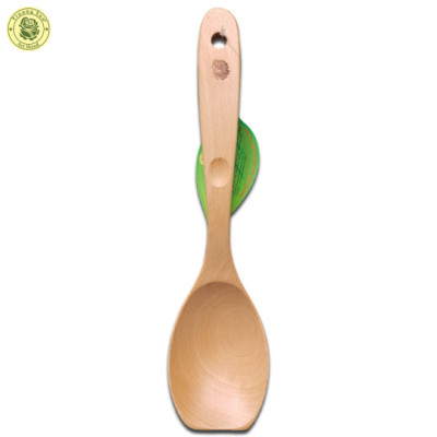 Muỗng Múc Canh Rau Mũi Bằng - Vá Gỗ TL24 Kích Thước ( 30 x 7.5 cm ) - Đồ Gỗ Nhà Bép Thương Hiệu Trường Sơn