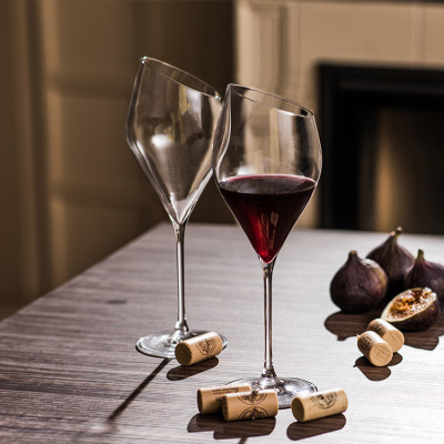 Ly Rượu Vang Đỏ Pha Lê 700ml Mài Vát Rona Handmade