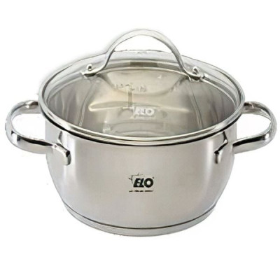 Nồi Inox ELO Luna Plus 24cm vung kính dùng bếp từ Hàng chính hãng