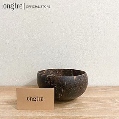 Bát gáo Dừa (Chén gáo dừa) cao cấp, ăn Salad, hoa quả dầm | ongtre (Vietnam)