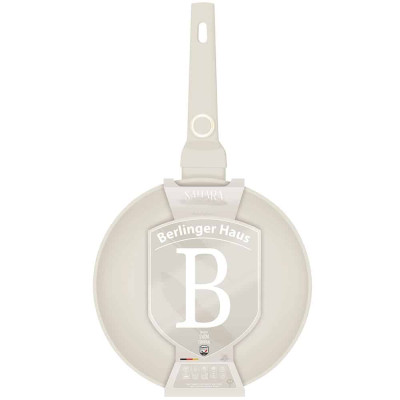 Chảo rán Berlinger Haus BH/8053 24cm màu kem Hàng chinh hãng