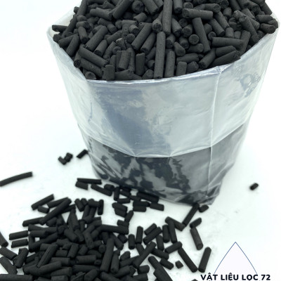 Hộp 500Gram Than hoạt tính dạng viên nén 4mm, Thương hiệu Vina Sorb OXY 450L