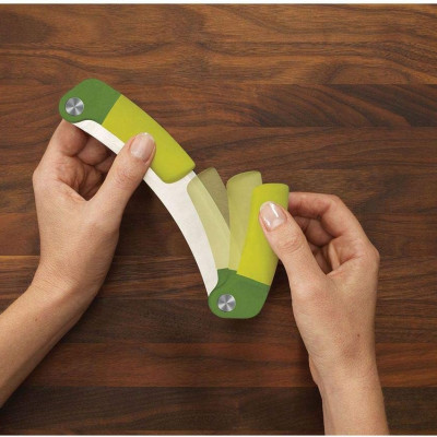 Dao băm rau Joseph Joseph 10079 Mezzaluna (Green/Dark Green ) Hàng chính hãng