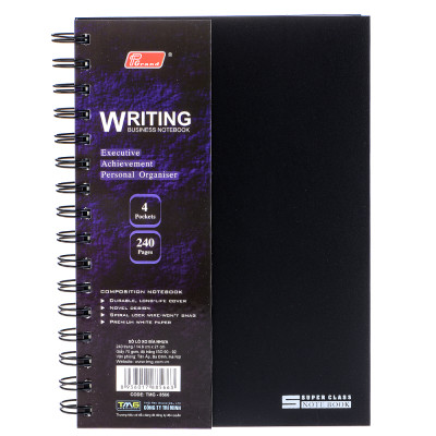 Sổ Lò Xo Grand A5 240 Trang Bìa Nhựa