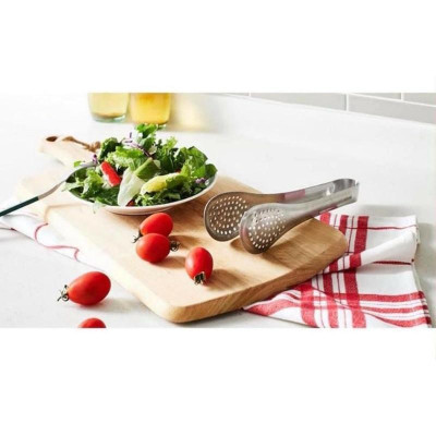 Dụng Cụ Kẹp Gắp Đồ Ăn Bằng Thép Không Gỉ Cao Cấp CKT302 (cam kết hàng chính hãng)