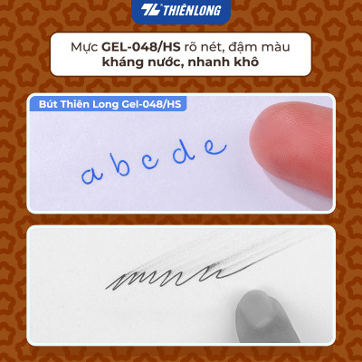 Combo 20 Bút gel Hoshi Thiên Long GEL-048/HS - Công nghệ Nhật Bản