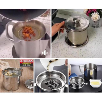 CA LỌC DẦU INOX 1,2L