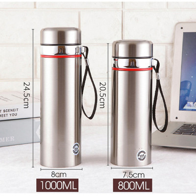 Bình Giữ Nhiệt Nóng, Lạnh Inox, Bình Lưỡng Tính Ly, Cốc Cách Nhiệt Cao Cấp , 1000ml 2 Lớp, Có Tấm Lọc, Giữ Nhiệt Lên Đến 8 Tiếng - Hàng Chính Hãng MINIIN