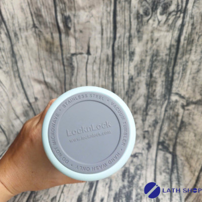 Bình Giữ Nhiệt Inox 304 Sling Ring LocknLock  Có Quai Xách LHC4321- 650ml - Hàng Chính Hãng