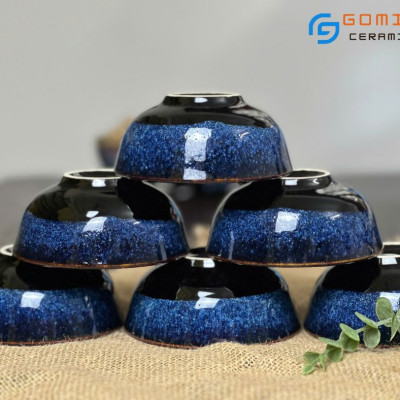 Bát Cơm D11 Men Hỏa Biến Các Màu - Gốm sứ Bát Tràng