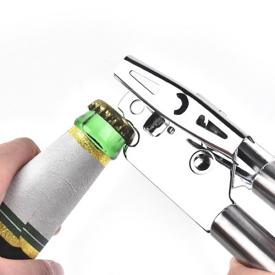 Dụng cụ mở nắp chai, mở lon, khui bia, mở đồ đóng hộp đa năng 20x4.5 cm PaKaSa 