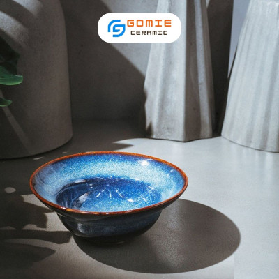 Bát Tô Loe D18 Men Xanh Hoả Biến