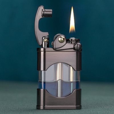 Vỏ Hột Quẹt Bật Lửa Xăng Bấc Đá 660 Thiết Kế Lộ Thiên Đẹp Độc Lạ - Giao Màu Ngẫu Nhiên