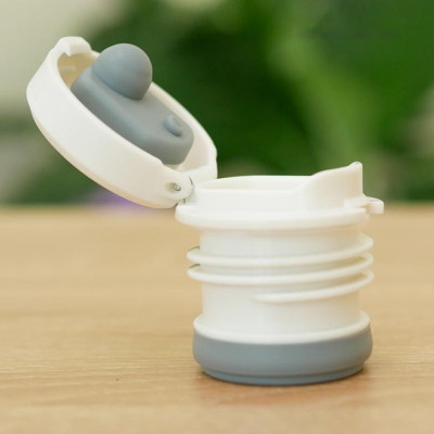 Bình giữ nhiệt Lock&Lock 505ml Maman Cup Vacuum Bottle Màu Hồng LHC1487PIK - Hàng chính hãng, nắp dùng làm cốc nước uống - JoyMall