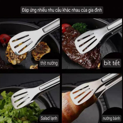 Kẹp Gắp Inox  - 24cm