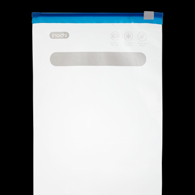 Túi zipper đa năng Shinshen 3L (có khoá kéo loại xanh - đáy mở rộng) - Hộp 20 túi