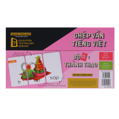 Thẻ Học Thông Minh Alphabooks Ghép Vần Tiếng Việt – Bộ 2: Thành Thạo (Tái Bản)