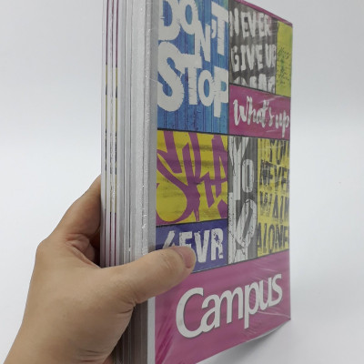 Vở Believable B5 Kẻ Ngang 80 Trang ĐL 70g/m2 - Campus NB-BBLV80 (Mẫu Màu Giao Ngẫu Nhiên)