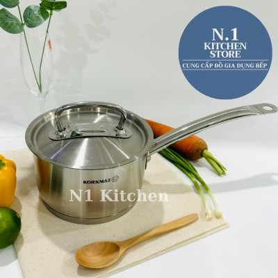 Nồi Quánh inox cao cấp Korkmaz Proline 2 lít có nắp - A1157 - Hàng chính hãng