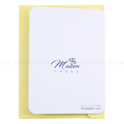 Thiệp Sinh Nhật Maisen One More Candle 