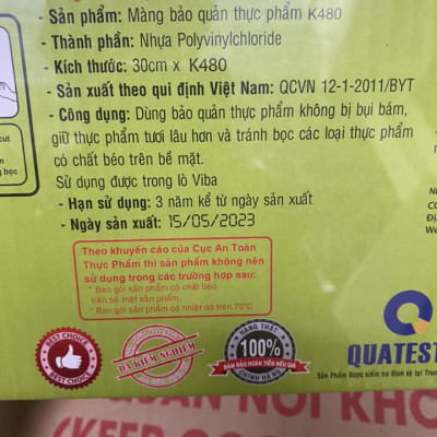 Màng bọc thực phẩm KING WRAP 480