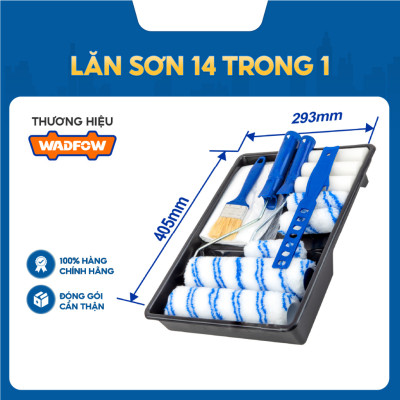 BỘ KHAY, CỌ, CON LĂN SƠN 14 TRONG 1 WCB3H13 WADFOW - HÀNG CHÍNH HÃNG