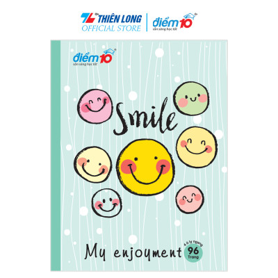 Bộ 5 Tập học sinh 96 trang 4 ô ly ngang 70 gsm Điểm 10 TP-NB048 (hình ngẫu nhiên)