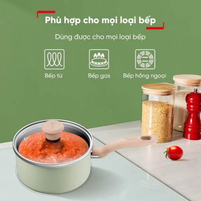 Quánh chống dính đáy từ Tefal So Matcha 18cm hàng chính hãng