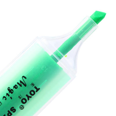 Vỉ 3 Cây Viết Dạ Quang Toyo - Xanh Lá