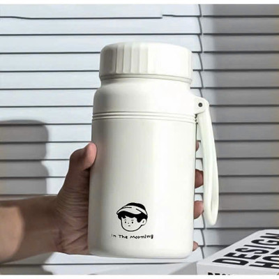 Bình Giữ Nhiệt Gấu Nâu Fashion Cup 1000ml Nắp Vặn - Giữ Nhiệt Lâu - HÀNG CHÍNH HÃNG MINIIN