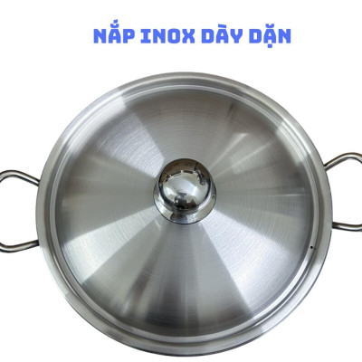 NỒI LUỘC GÀ INOX 430 BẾP TỪ 1 ĐÁY HT COOK SIZE 32CM SỬ DỤNG ĐƯỢC TRÊN MỌI LOẠI BẾP