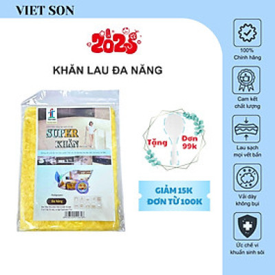 Khăn Lau Bếp VIETSON Đánh Bay Mọi Vết Bẩn